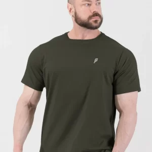 Camiseta Crown Training Bodybuilder Verde Escuro