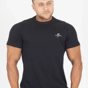 Camiseta Crown Training Bodybuilding Preta