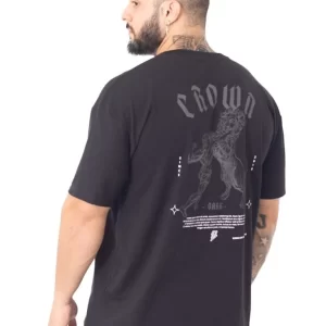 Camiseta Oversized Dark Preto