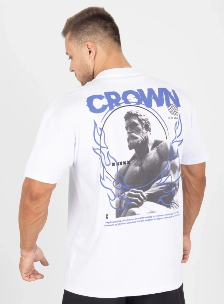 Camiseta Oversized Greek Branco